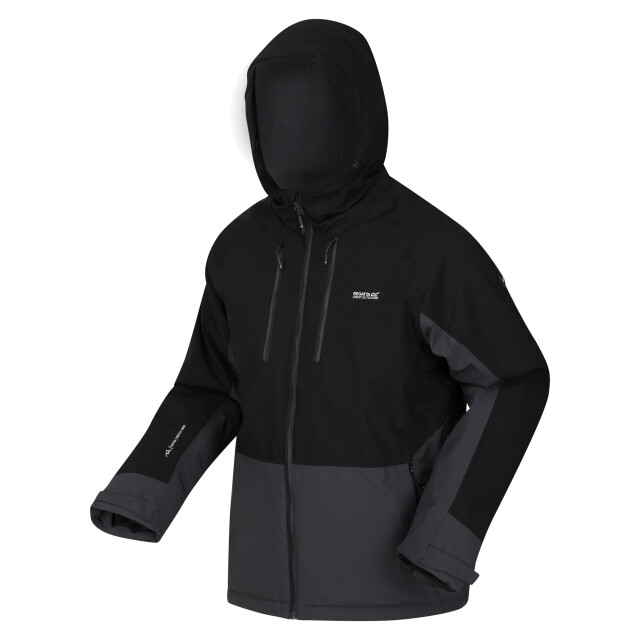 Regatta Heren highton iii stretch gewatteerde jas UTRG8127_blackash large