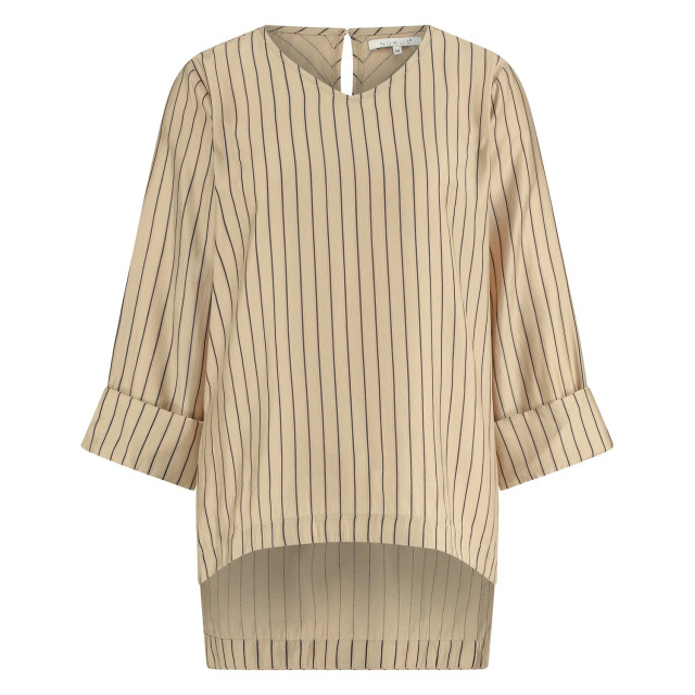 Nukus Ss24043664 elly blouse striped camel SS24043664 large