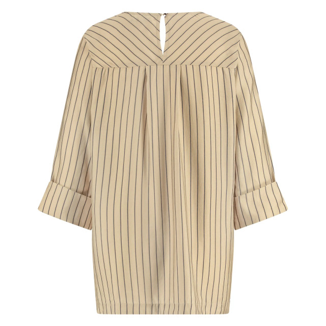 Nukus Ss24043664 elly blouse striped camel SS24043664 large