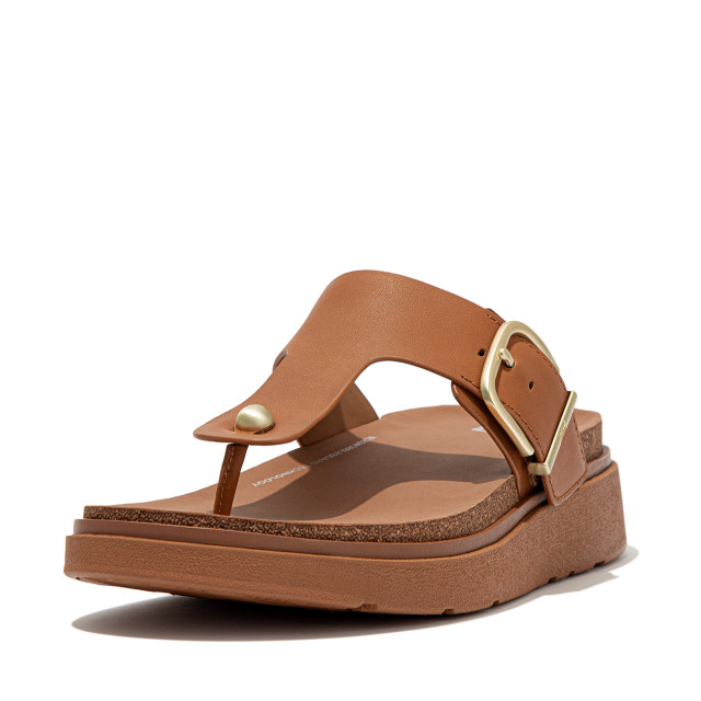 FitFlop Gen-ff buckle leather toe-post sandals HE7 large