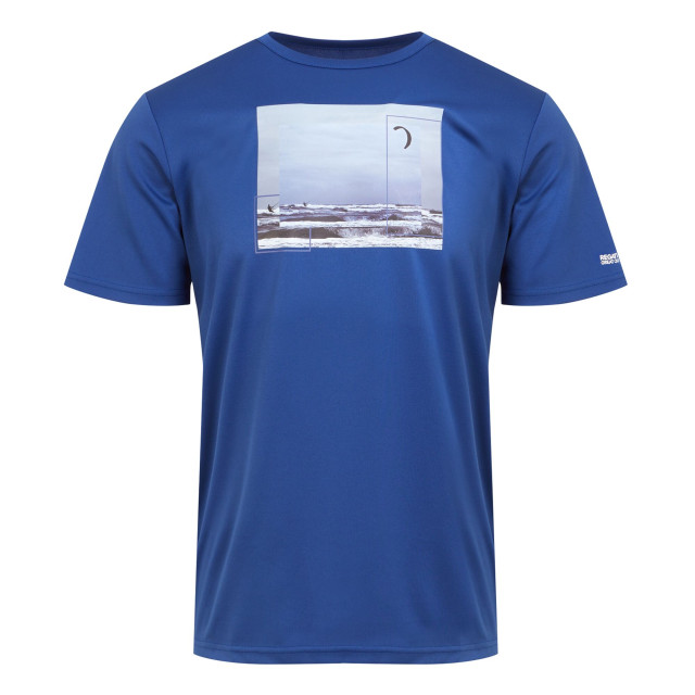 Regatta Heren fingal viii seaside t-shirt UTRG9698_newroyal large