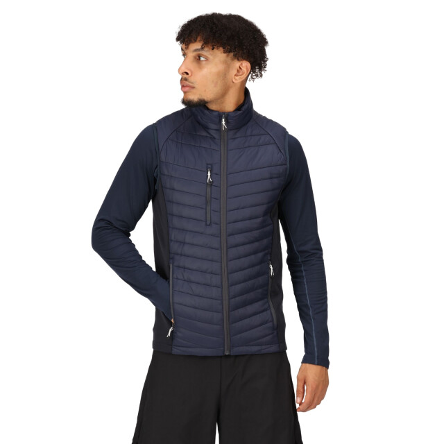 Regatta Heren navigate gewatteerd hybride gilet UTRG9422_navysealgrey large