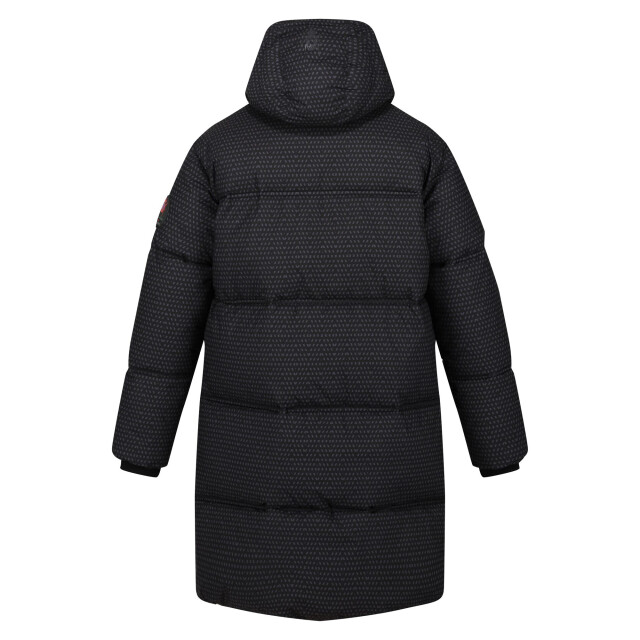 Regatta Christian lacroix gordes bedrukte gewatteerde jas heren UTRG9256_black large