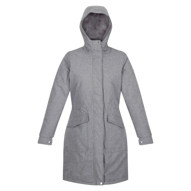 Regatta Dames romine waterdichte parka UTRG8077_stormgreymarl large