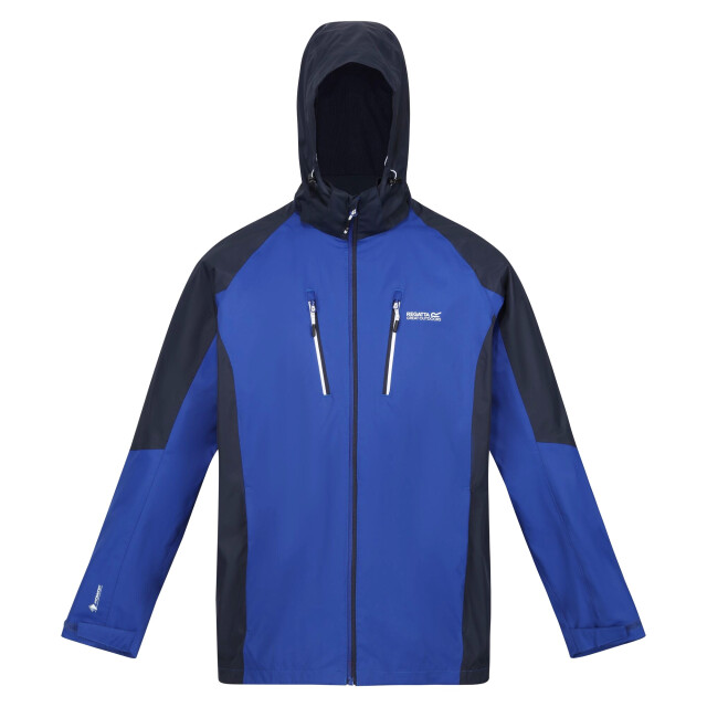 Regatta Heren calderdale iv waterdichte softshell wandeljas met capuchon UTRG5965_newroyalnavy large