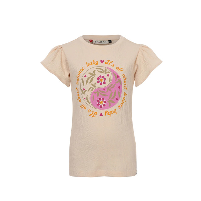 Looxs Revolution Meisjes t-shirt steen 2412-7451-044 large