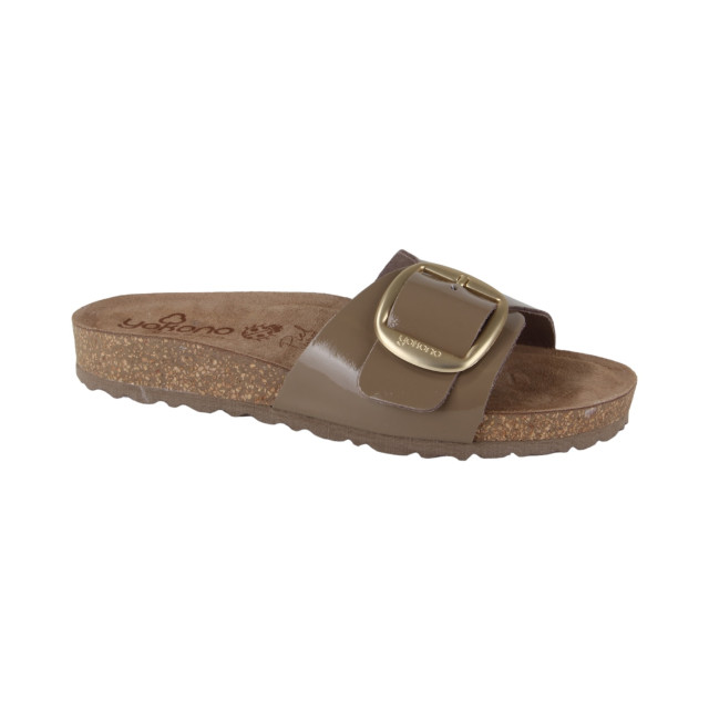 Yokono Jerba-114 taupe dames slippers Yokono JERBA-114 Taupe large