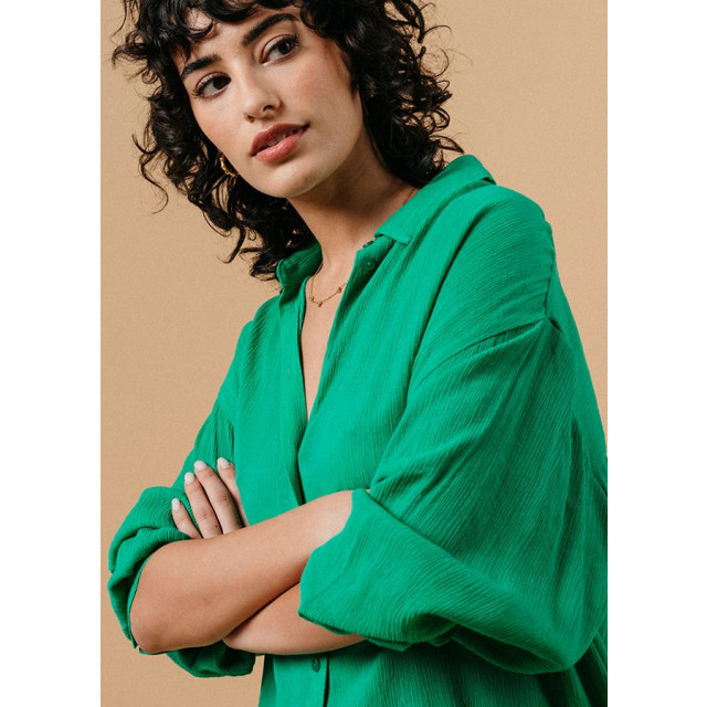 Grace & Mila Oversized blouse market Groene oversized blouse Market  large