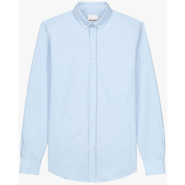 Van Harper Organic cotton oxford shirt light blue SH101-Light Blue large