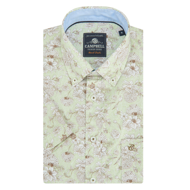 Campbell Classic casual overhemd met korte mouwen 089022-001-XXL large