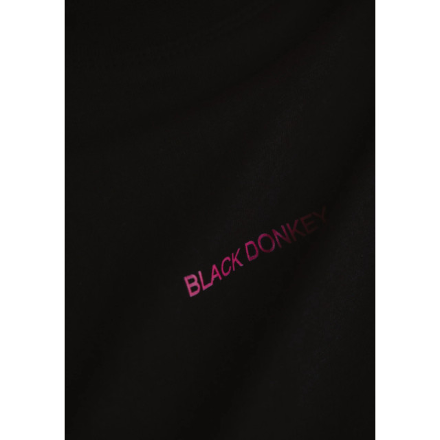 Black Donkey Zeus t-shirt i black/pink CH3-MC23KT-BL large