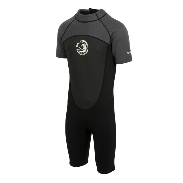 Regatta Heren kort wetsuit UTRG7776_blackdarkgreywhite large