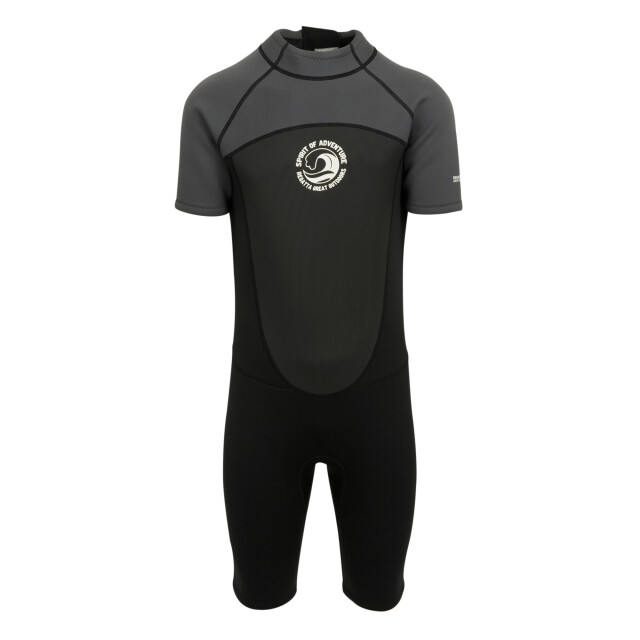 Regatta Heren kort wetsuit UTRG7776_blackdarkgreywhite large