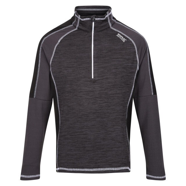 Regatta Heren hepley fleece UTRG6179_ashblack large