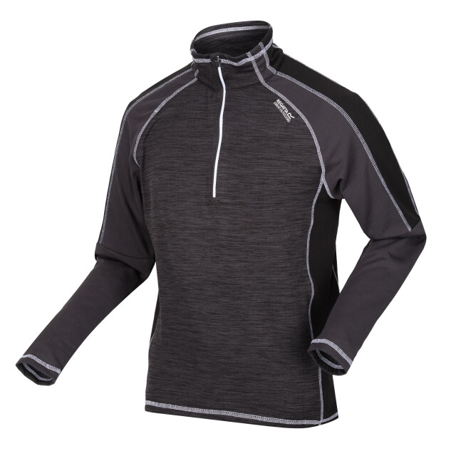 Regatta Heren hepley fleece UTRG6179_ashblack large