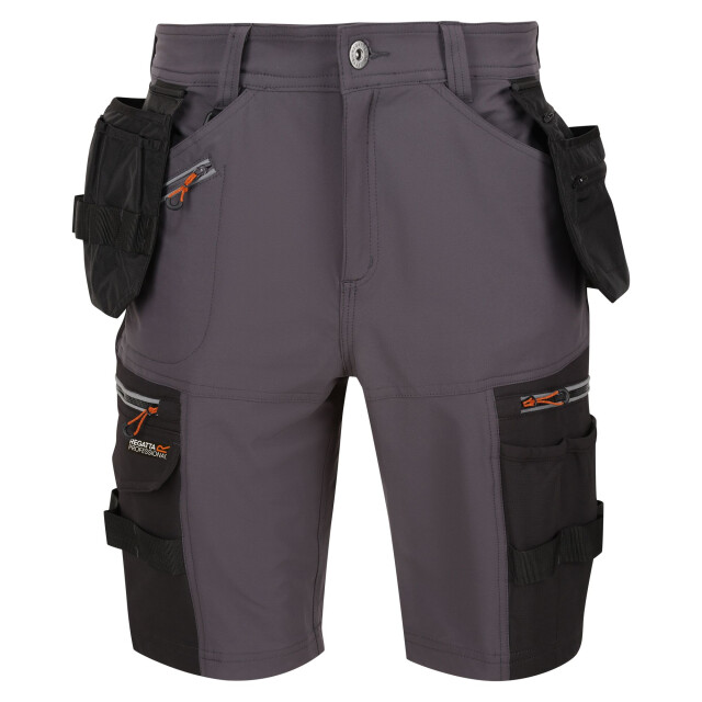 Regatta Heren infiltrate afneembare holster pocket shorts UTRG9836_ironblack large
