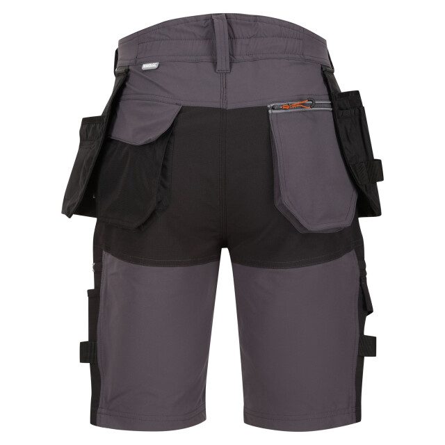 Regatta Heren infiltrate afneembare holster pocket shorts UTRG9836_ironblack large