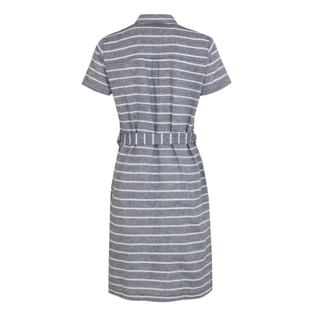 Regatta Dames rema gestreept overhemd jurk UTRG9824_navywhite large