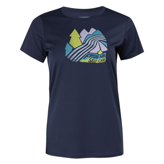 Regatta Dames fingal viii landschap t-shirt UTRG9827_navy large