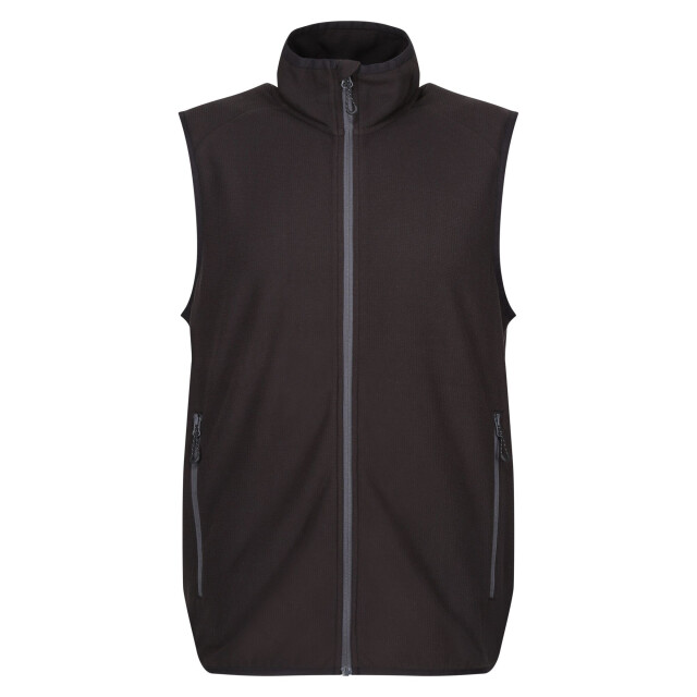 Regatta Heren navigate fleece gilet UTRG9725_blacksealgrey large