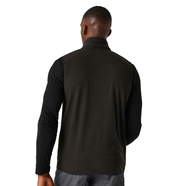 Regatta Heren navigate fleece gilet UTRG9725_blacklimegreen large