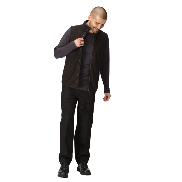 Regatta Heren navigate fleece gilet UTRG9725_blacksealgrey large