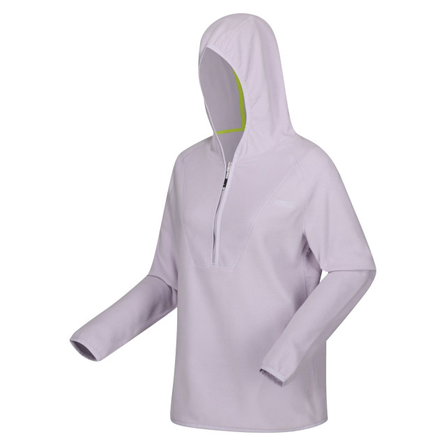 Regatta Dames warriewood microfleece half zip hoodie UTRG9718_lilacfrost large