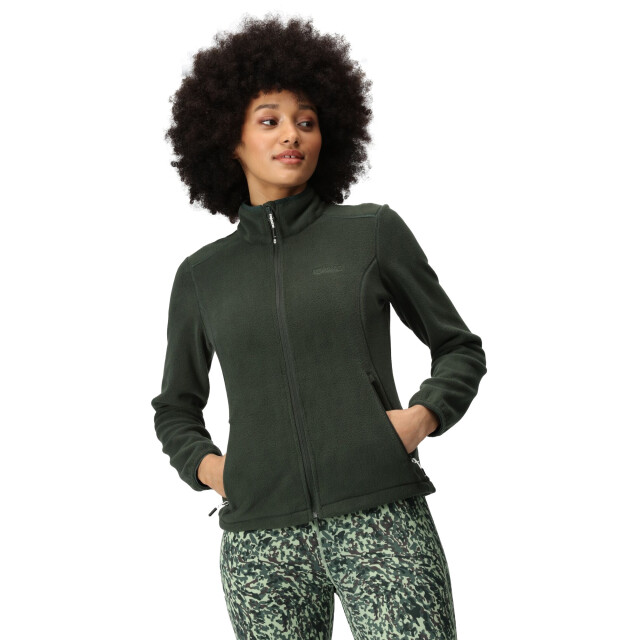 Regatta Dames floreo iv full zip fleece jas UTRG7390_darkestspruce large