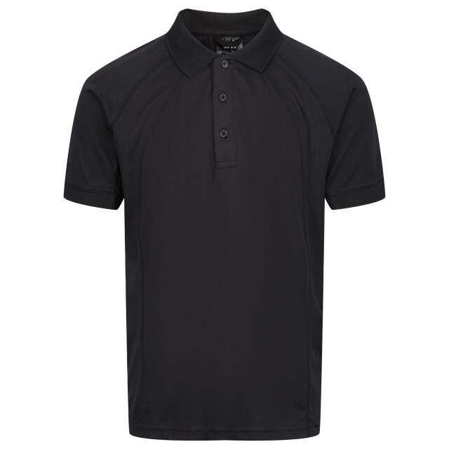 Regatta Professioneel heren coolweave poloshirt met korte mouwen UTRG2161_black large
