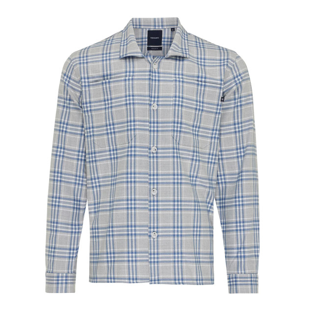 Tresanti Cupido | big check overshirt | sky blue TRSHIA387-801 large