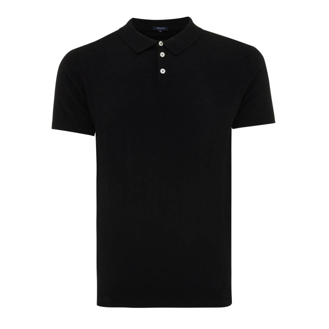 Tresanti Trevor | pullover short sleeve cotton/cashmere | black TRKWIA003-300 large