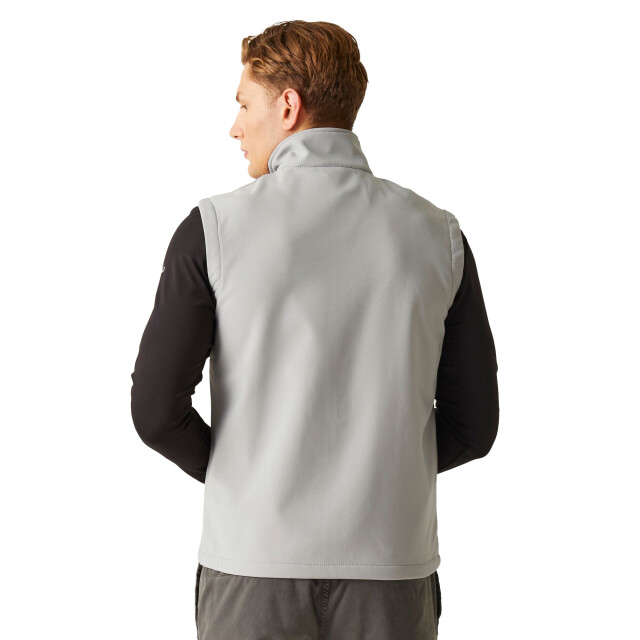 Regatta Heren ascender softshell 2-laags bodywarmer UTRG9988_mineralgreyblack large