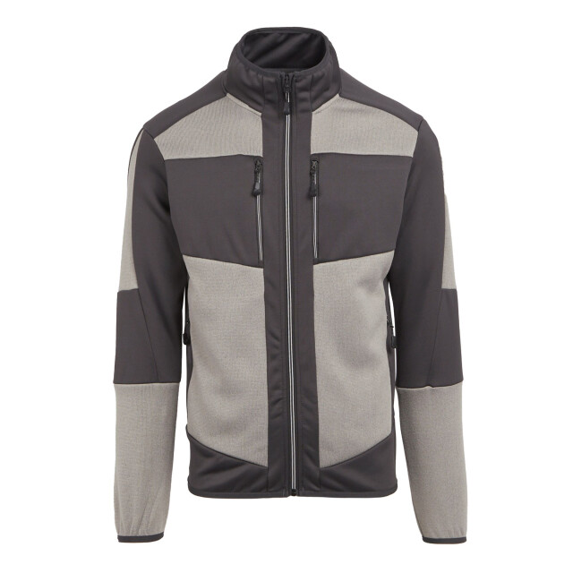 Regatta E-volve gebreide stretch midlayer voor volwassenen UTRG9997_mineralgreyash large