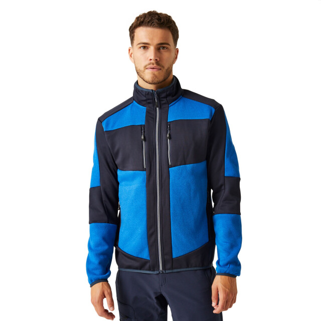 Regatta E-volve gebreide stretch midlayer voor volwassenen UTRG9997_strongbluenavy large