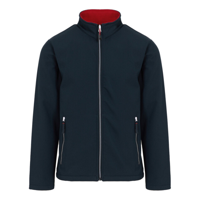 Regatta Heren fleece jas UTRG9969_navyclassicred large
