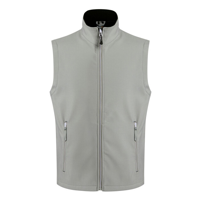 Regatta Heren ascender softshell 2-laags bodywarmer UTRG9988_mineralgreyblack large