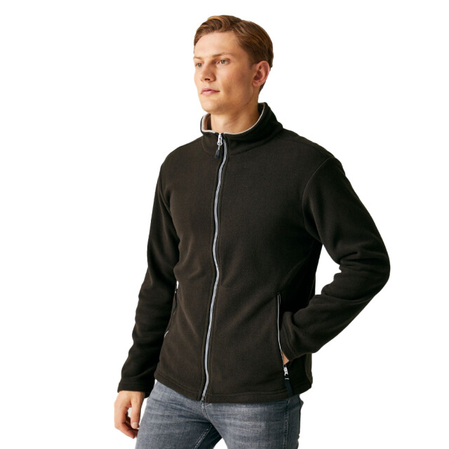 Regatta Heren ascender fleece jas UTRG9969_blackmineralgrey large