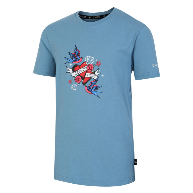 Dare2b Kinderen trailr ii hart t-shirt UTRG9904_niagarablue large
