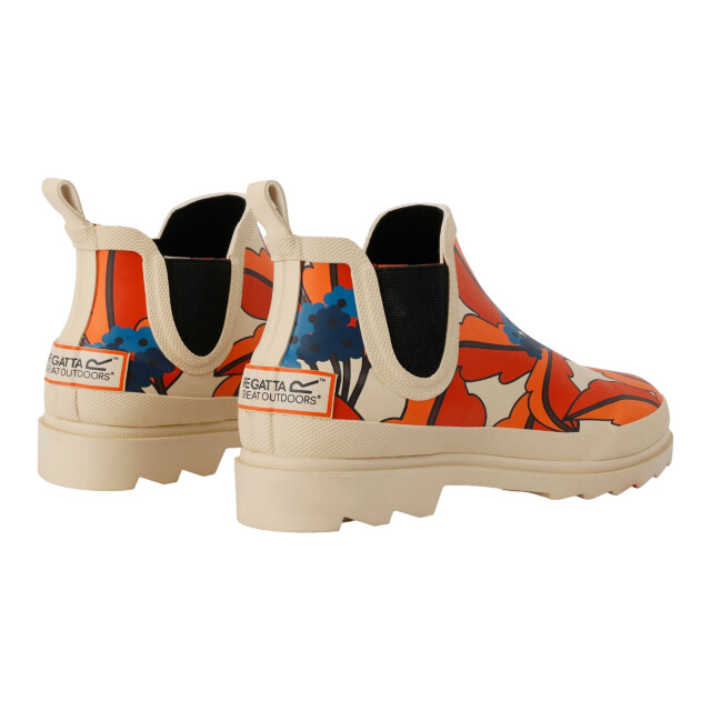 Regatta Dames orla kiely tropical floral enkellaarsjes UTRG9820_orange large