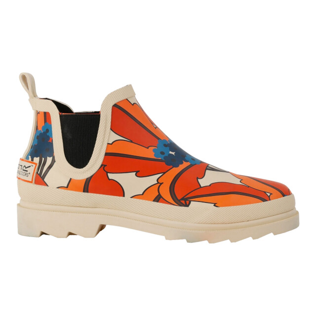 Regatta Dames orla kiely tropical floral enkellaarsjes UTRG9820_orange large