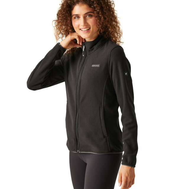 Regatta Dames clemence iv full zip fleece UTRG9787_black large