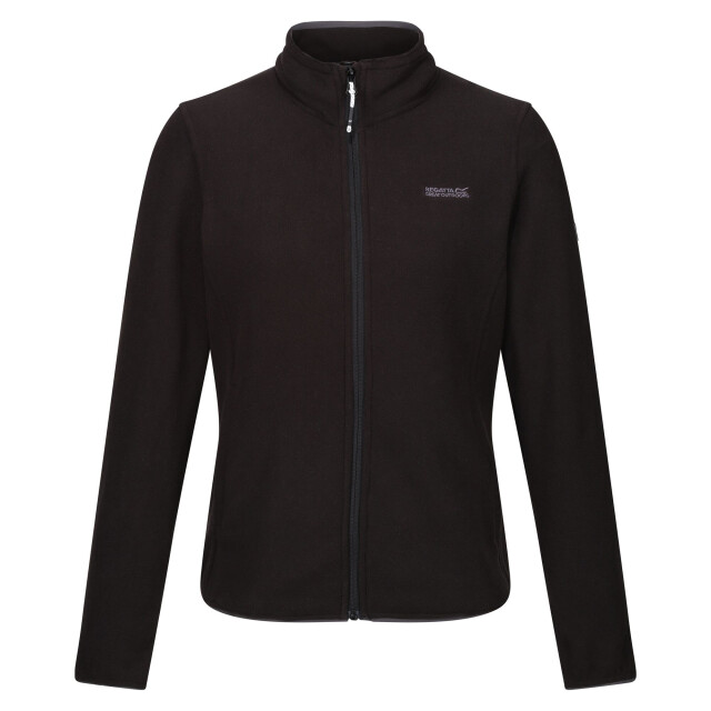 Regatta Dames clemence iv full zip fleece UTRG9787_black large