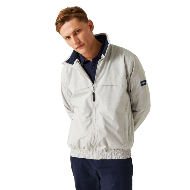 Regatta Heren shorebay ii waterdichte jas UTRG9786_silvergrey large
