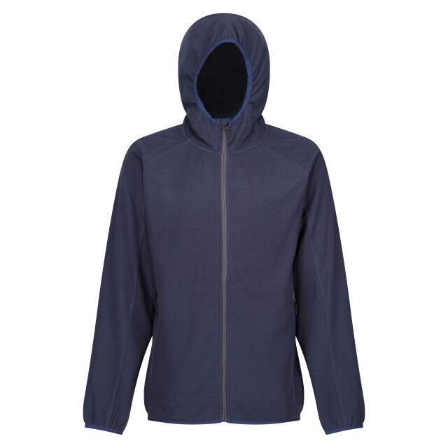 Regatta Heren navigate full zip fleecejack UTRG9711_navysealgrey large