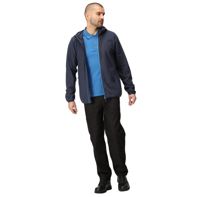 Regatta Heren navigate full zip fleecejack UTRG9711_navyfrenchblue large