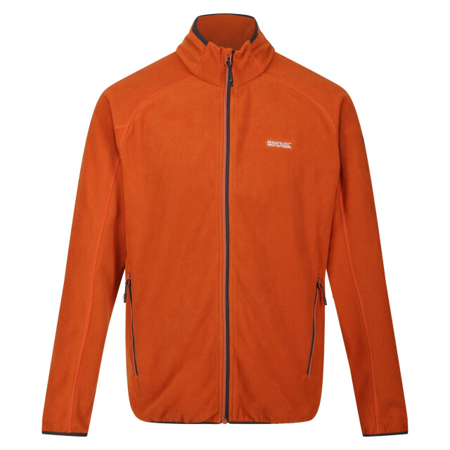 Regatta Heren hadfield full zip fleece jas UTRG7256_burntcopper large