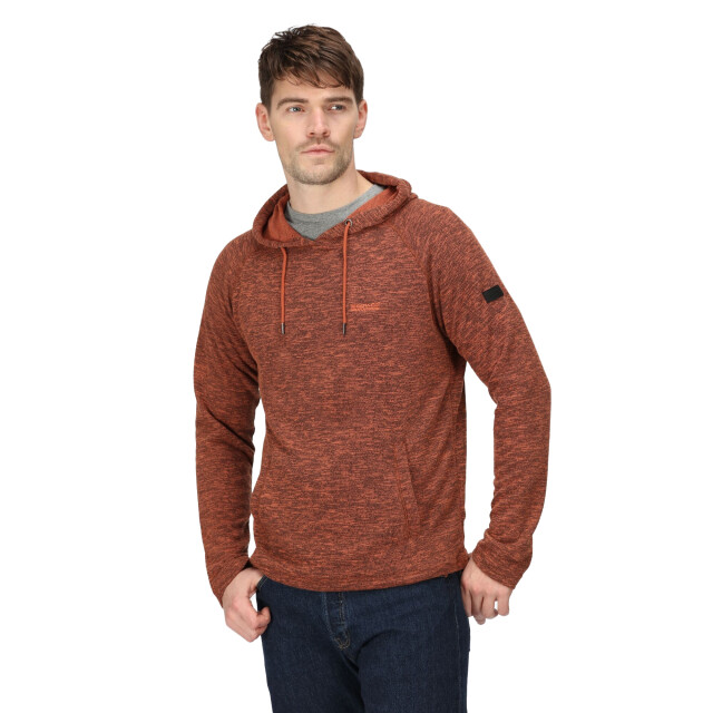 Regatta Heren kassian fleece hoodie UTRG6558_bakedclay large