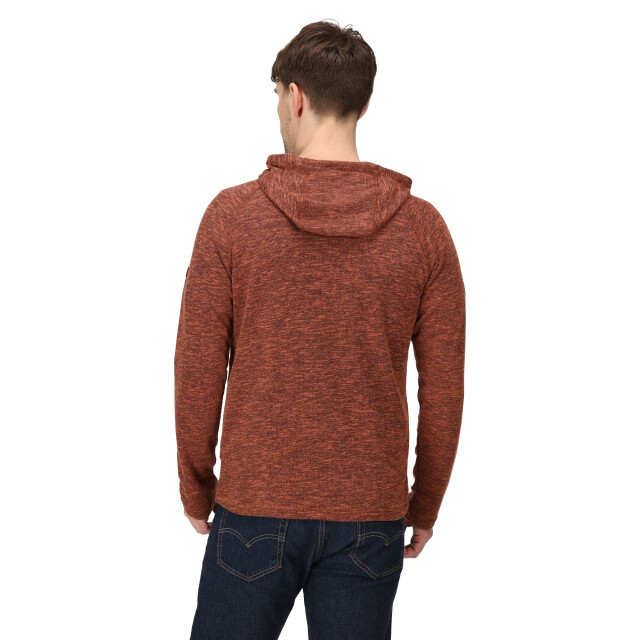 Regatta Heren kassian fleece hoodie UTRG6558_bakedclay large