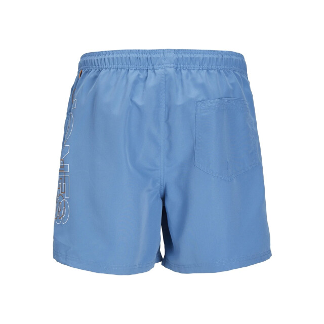 Jack & Jones Jongens zwemshort jpstfiji double logo effen 12253748-Lichtblauw large
