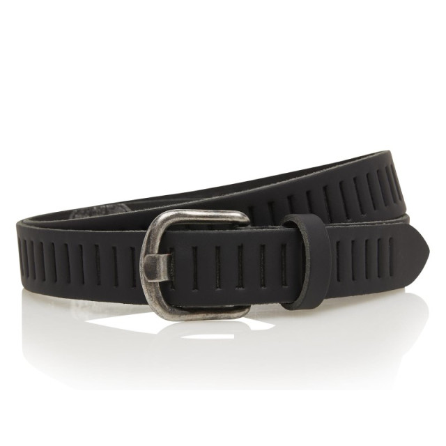 Timbelt 426 riem heren riem dames leder - Timbelt 426 - Riem Heren - Riem Dames - Leder - Zwart large